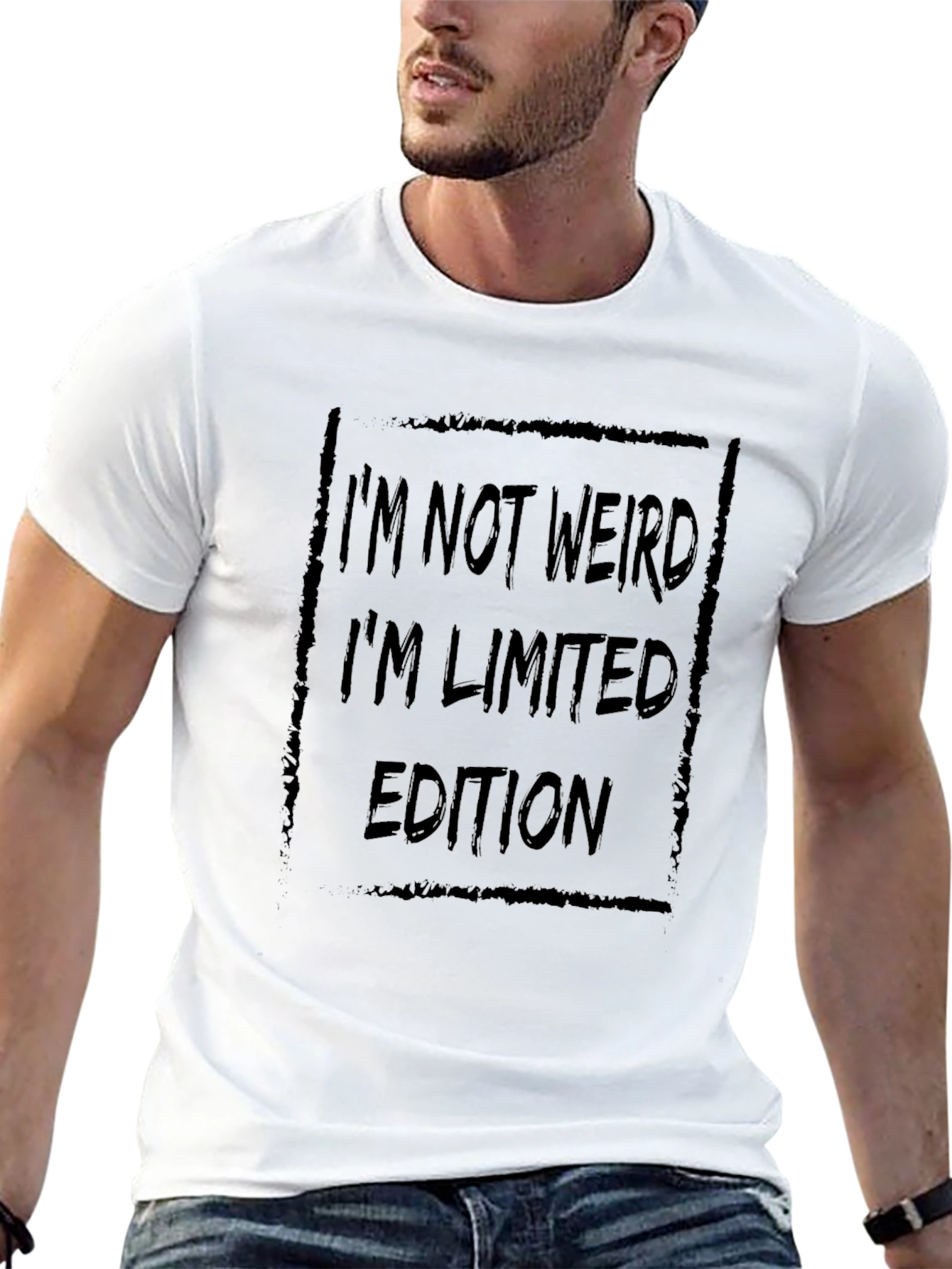 Im Not Weird Im Limited Edition Black T-Shirt