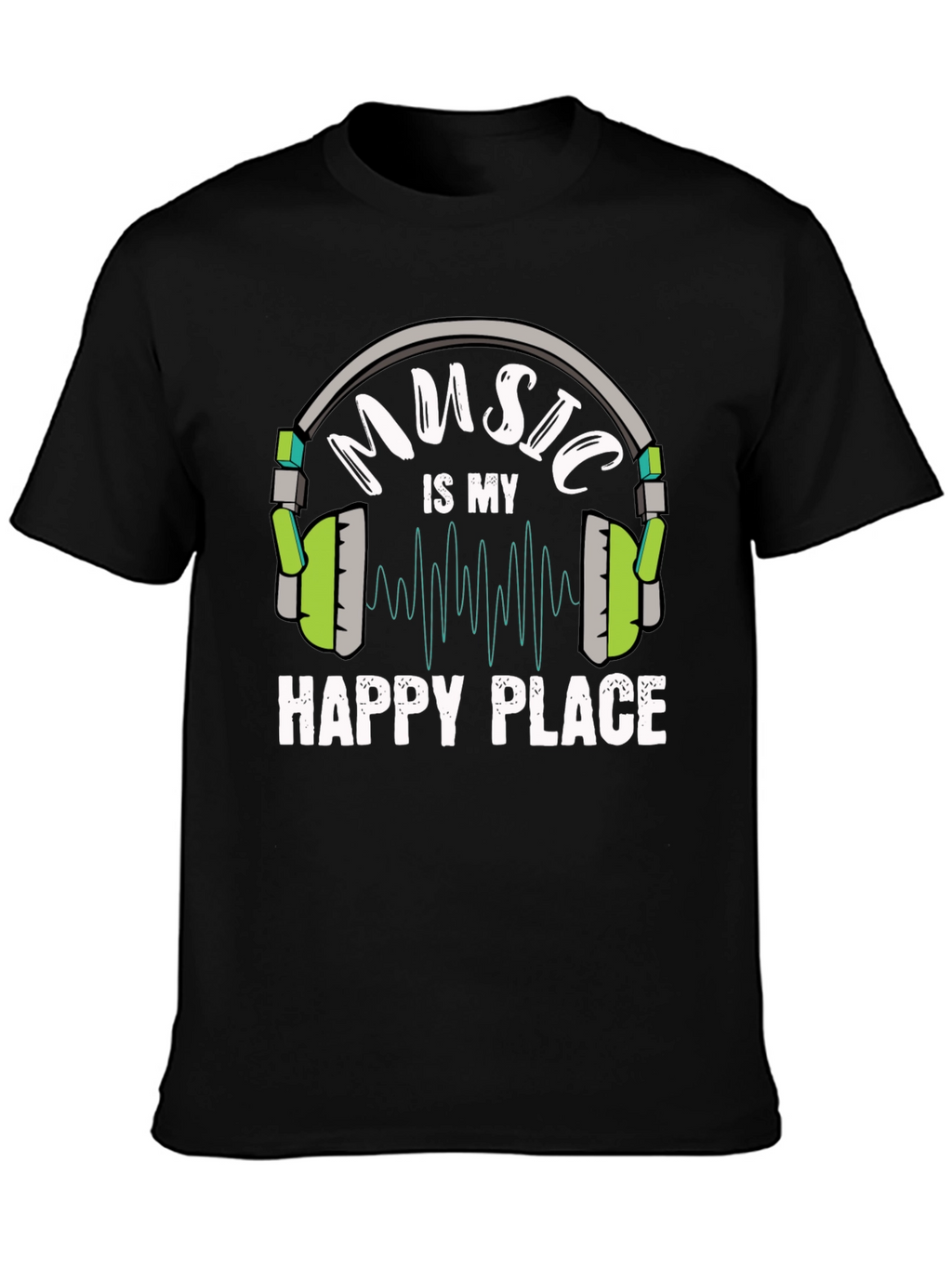 Music is My Happy Place T-Shirt