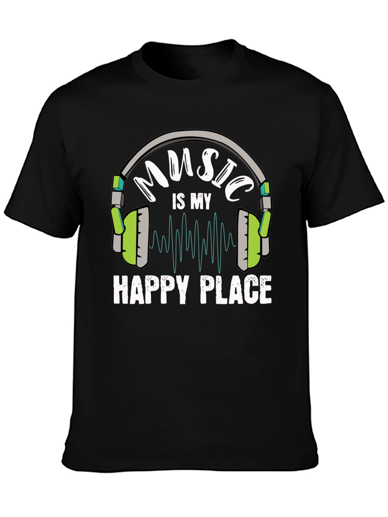 Music is My Happy Place T-Shirt