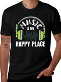 Music is My Happy Place T-Shirt