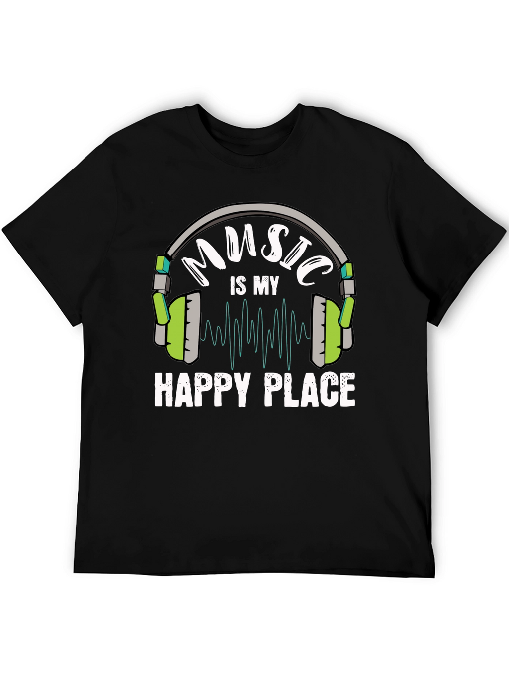 Music is My Happy Place T-Shirt