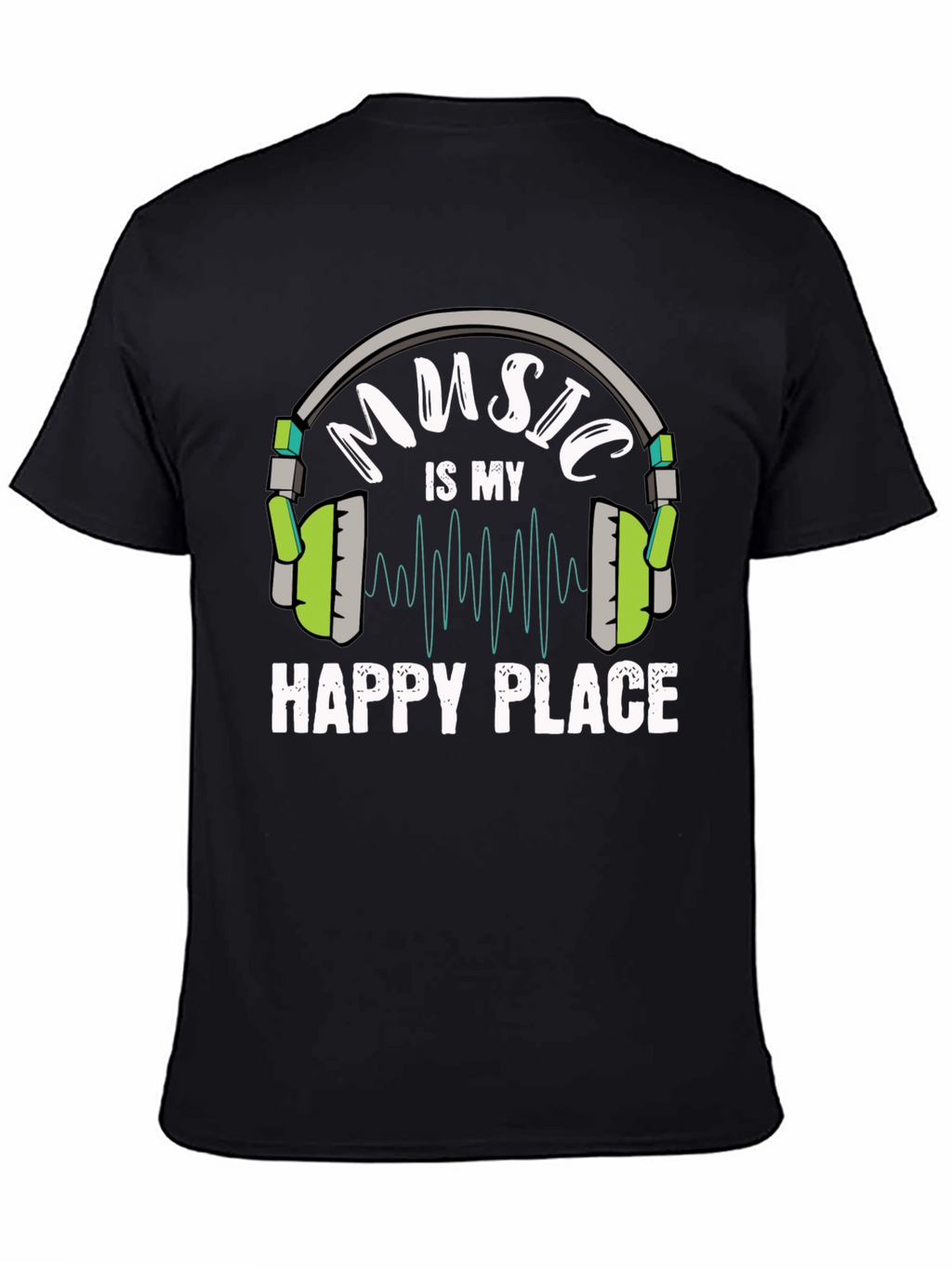 Music is My Happy Place T-Shirt