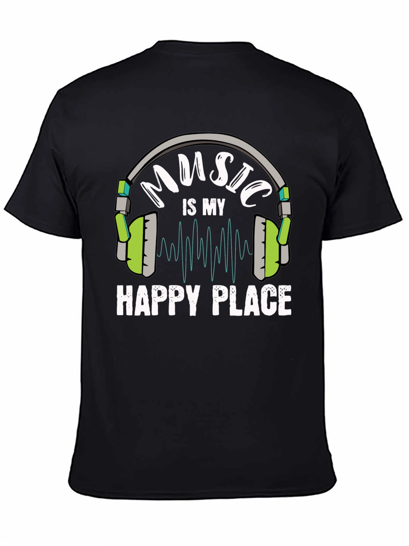 Music is My Happy Place T-Shirt