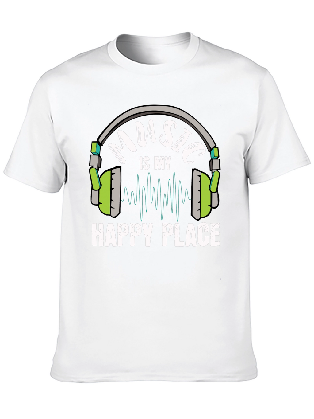Music is My Happy Place T-Shirt