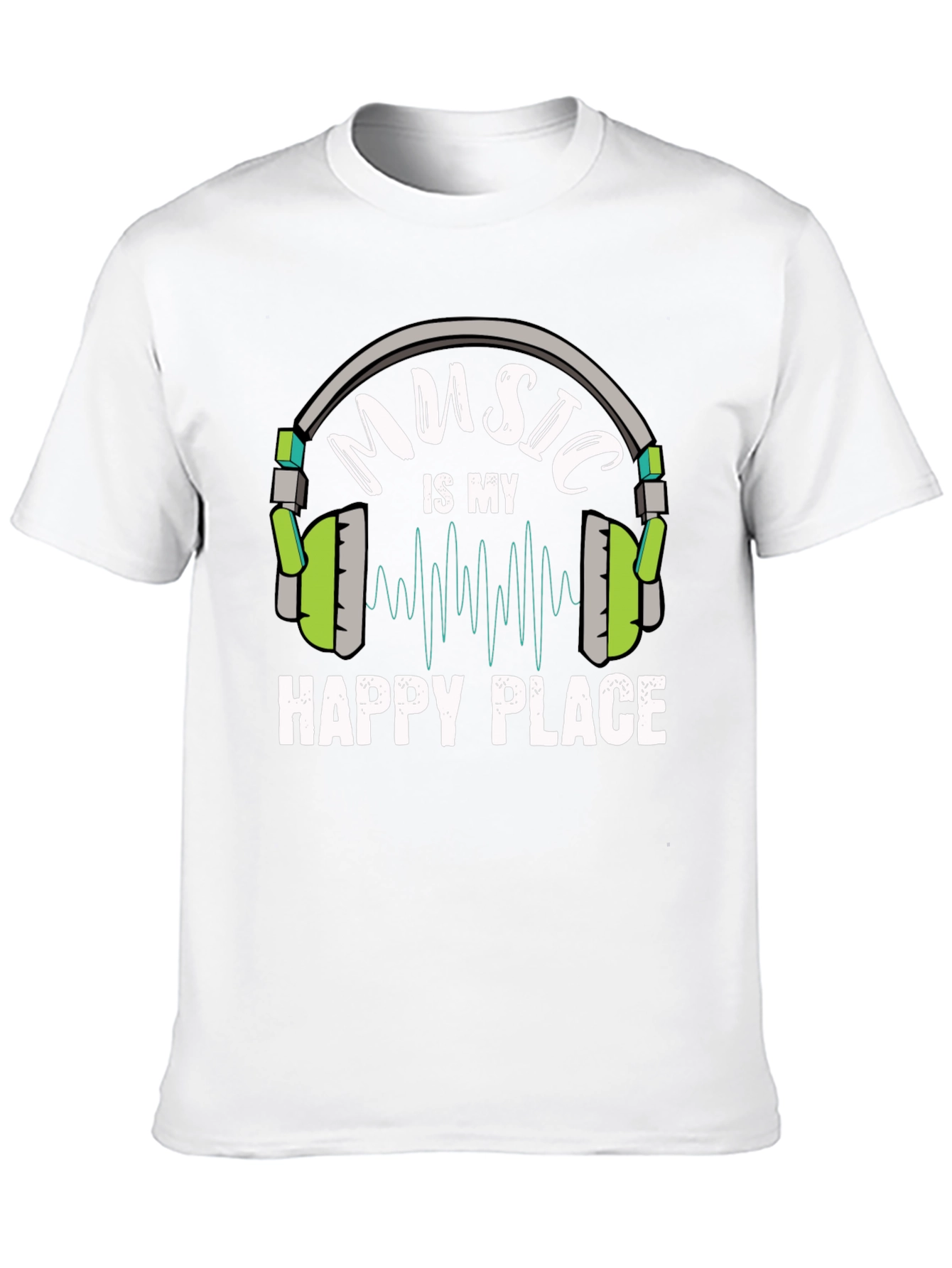 Music is My Happy Place T-Shirt
