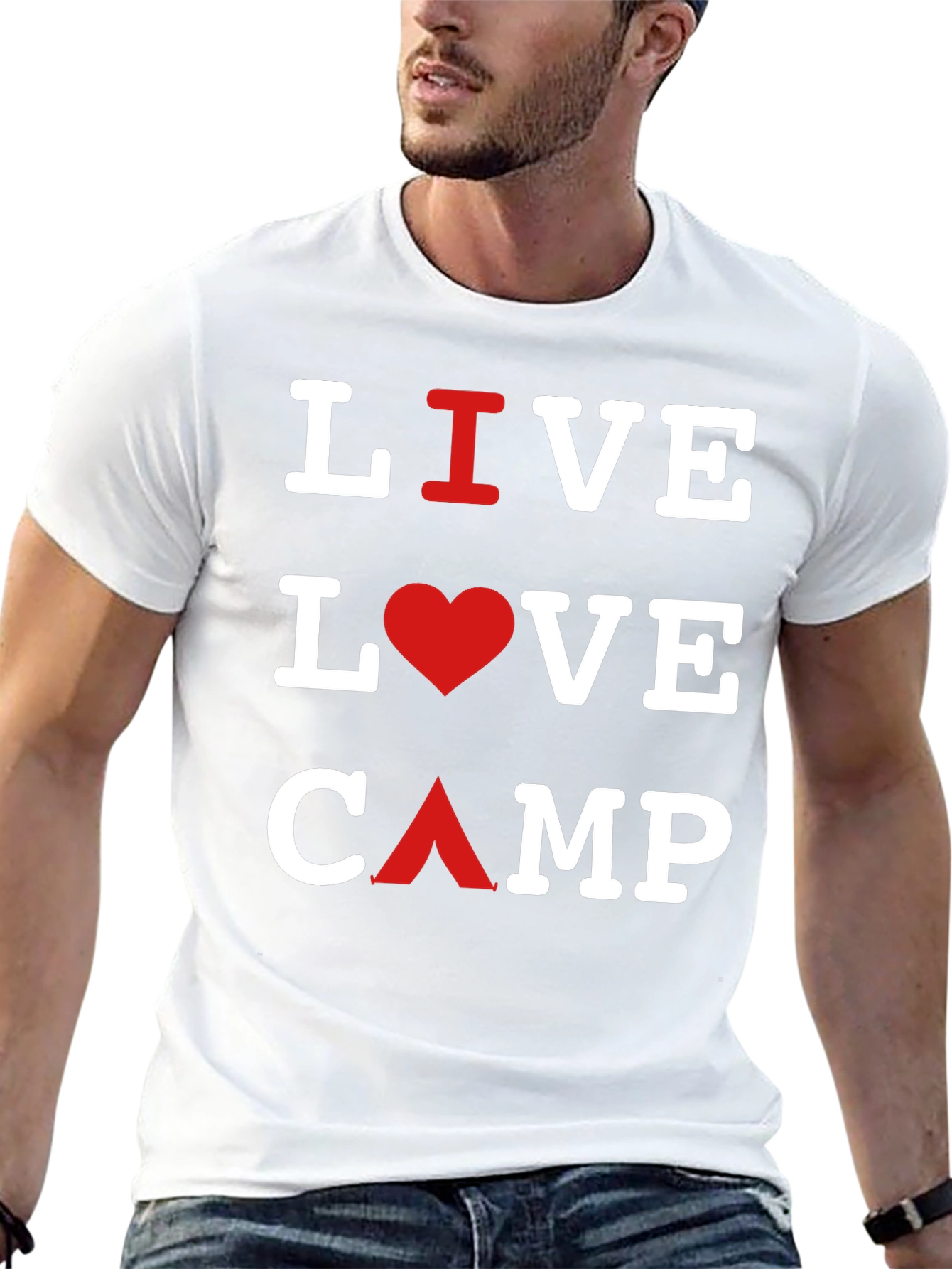 Live Love Camp Black T-Shirt