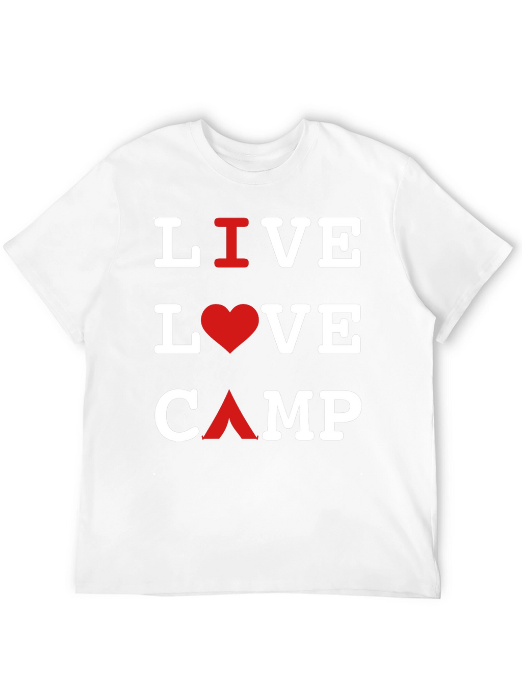 Live Love Camp Black T-Shirt