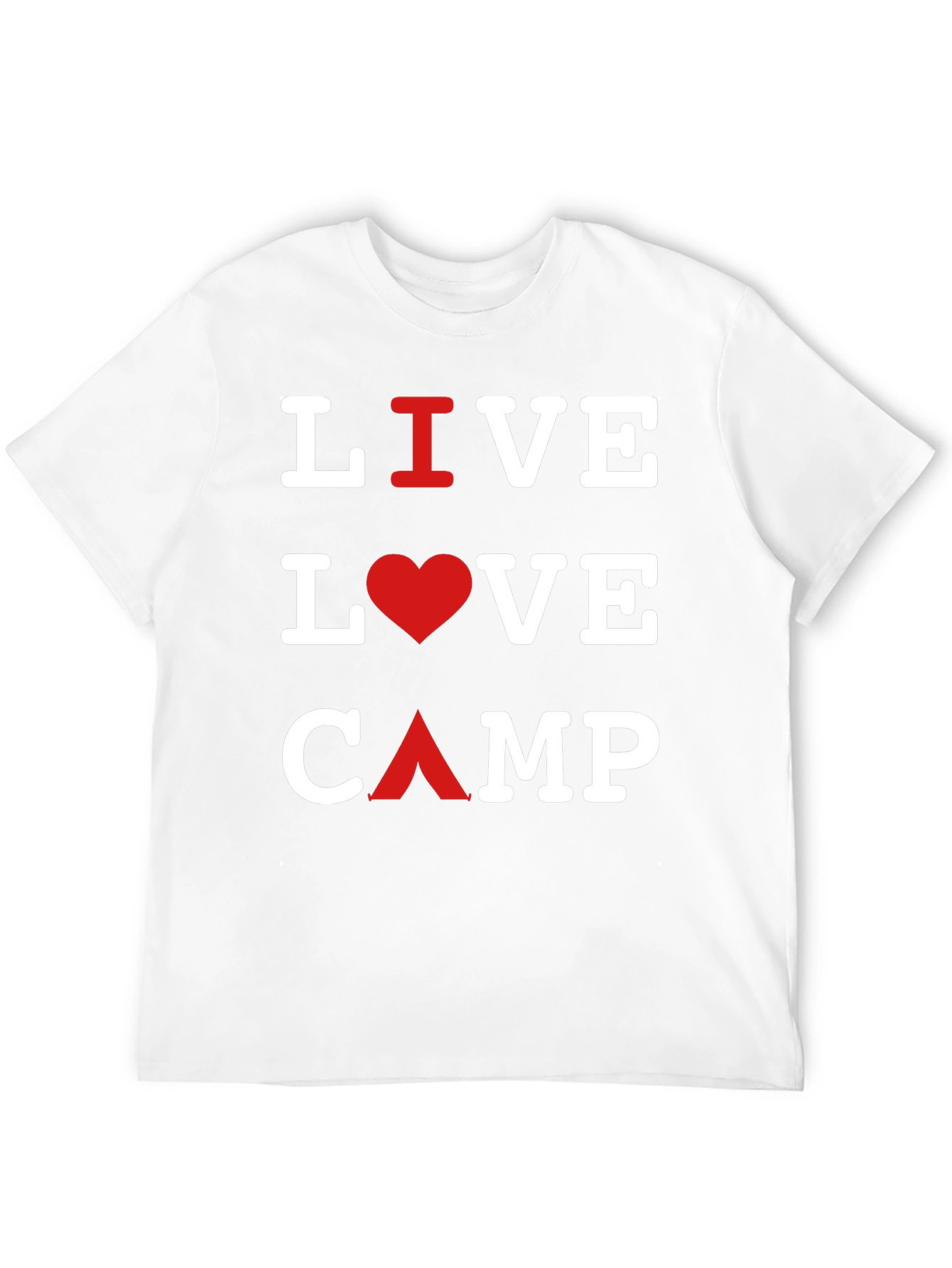 Live Love Camp Black T-Shirt