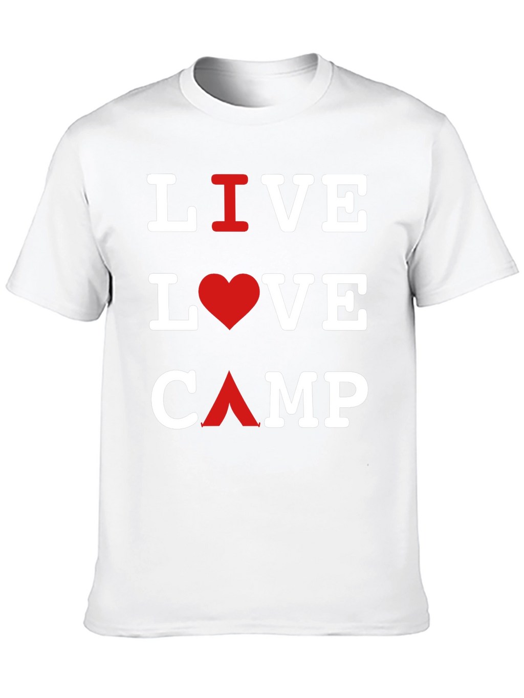 Live Love Camp Black T-Shirt