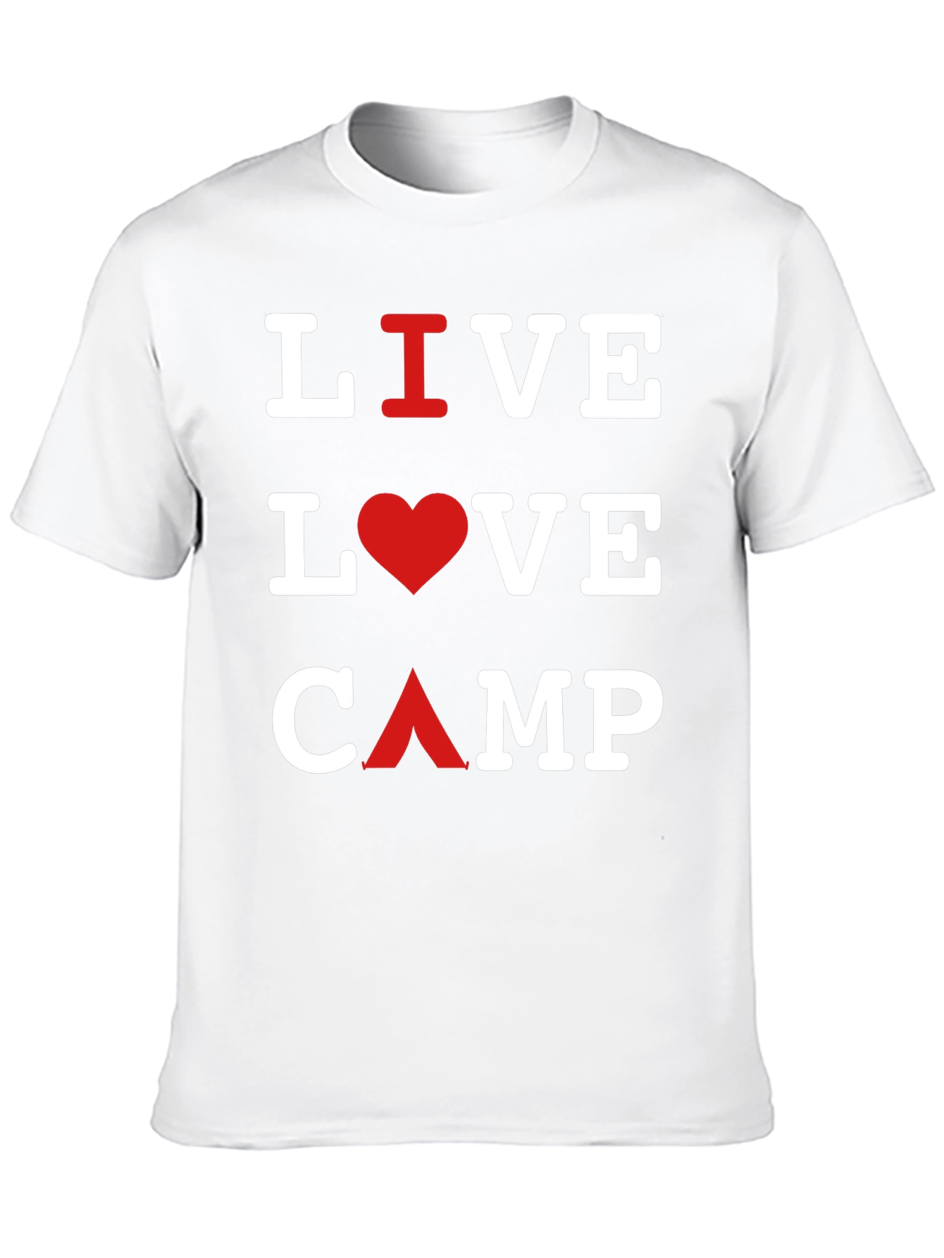 Live Love Camp Black T-Shirt