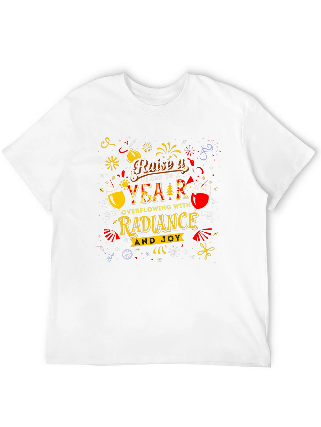 Raise a Glass New Year T-Shirt