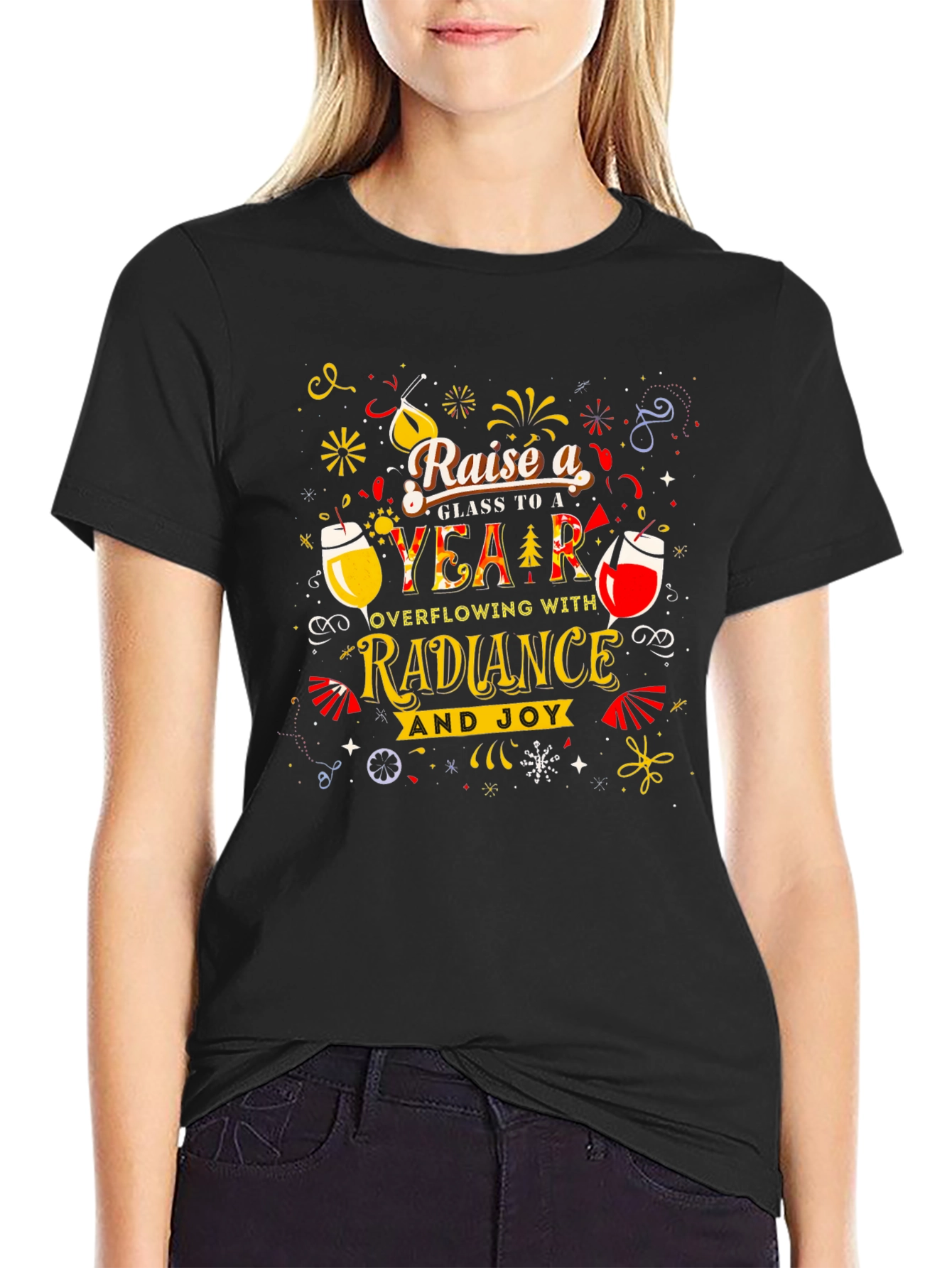 Raise a Glass New Year T-Shirt