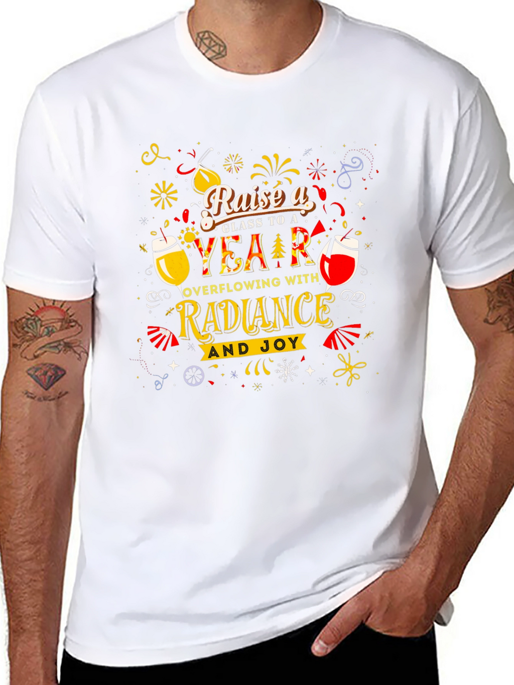 Raise a Glass New Year T-Shirt