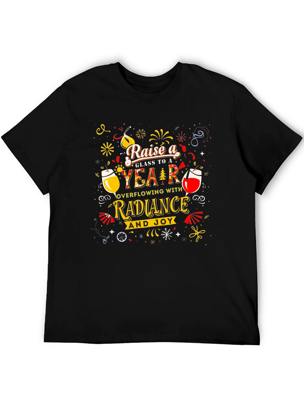Raise a Glass New Year T-Shirt