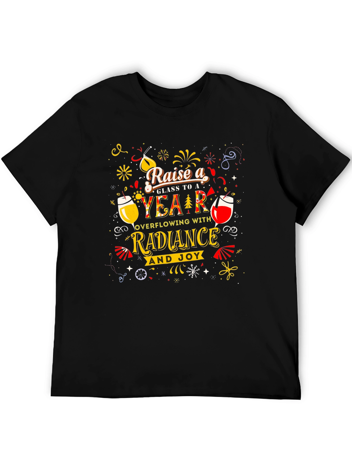 Raise a Glass New Year T-Shirt