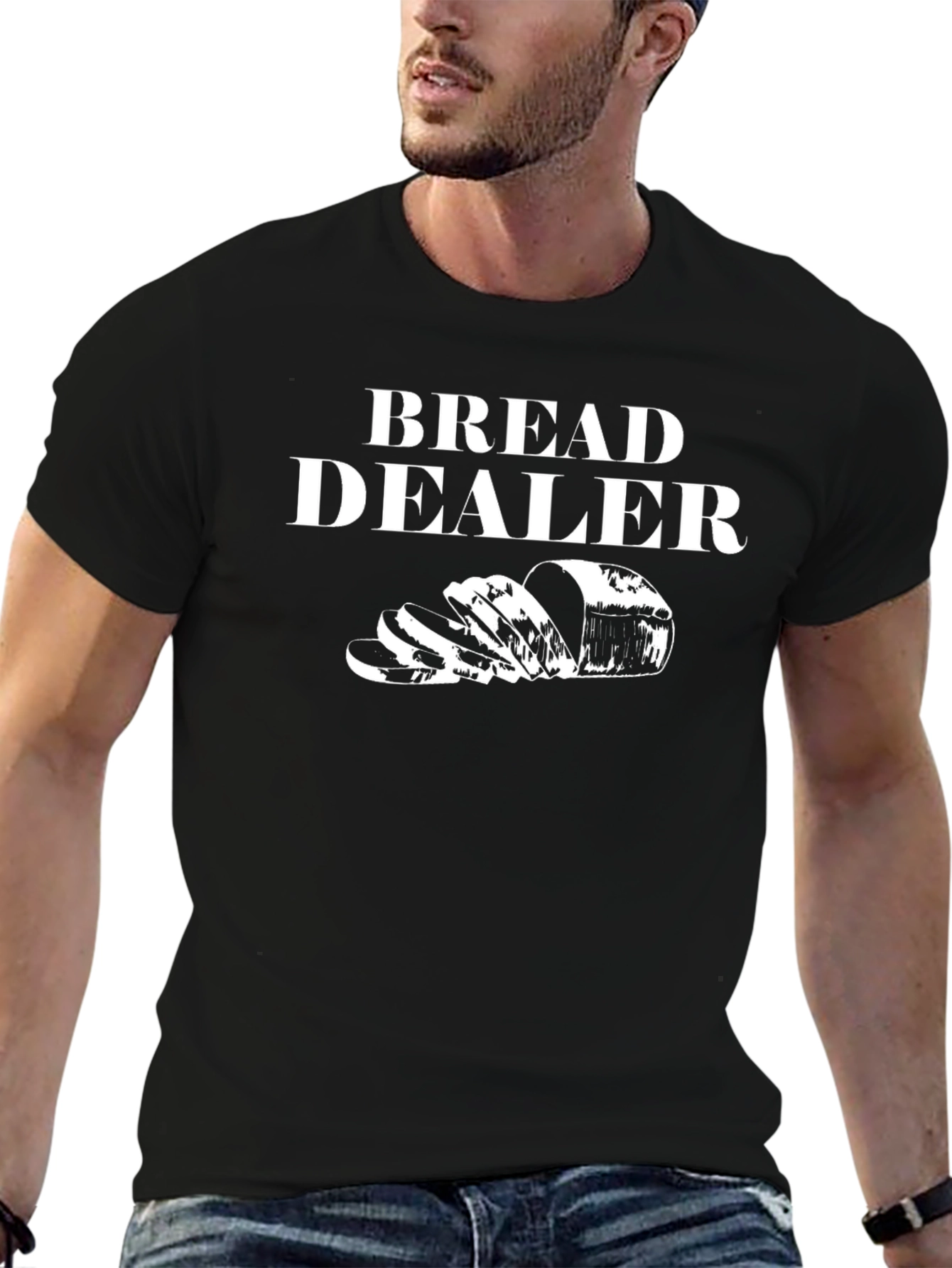 Bread Dealer Funny Graphic T-Shirt