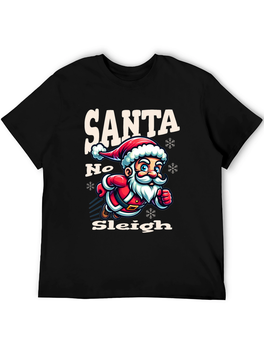 Santa No Sleigh Graphic T-Shirt