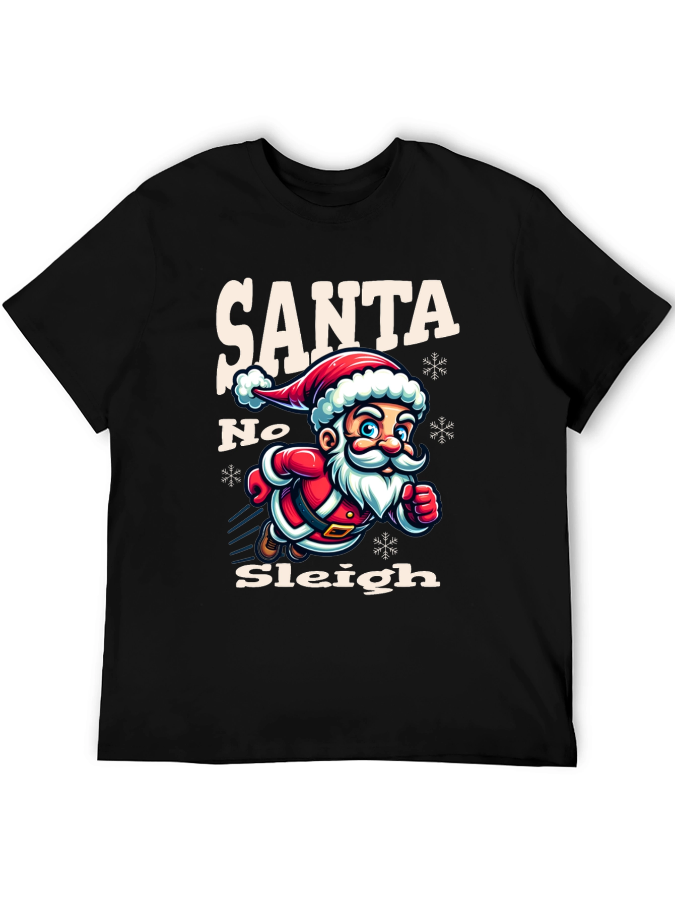 Santa No Sleigh Graphic T-Shirt