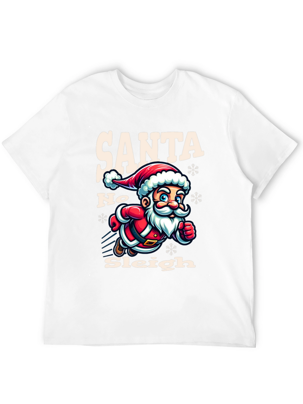 Santa No Sleigh Graphic T-Shirt