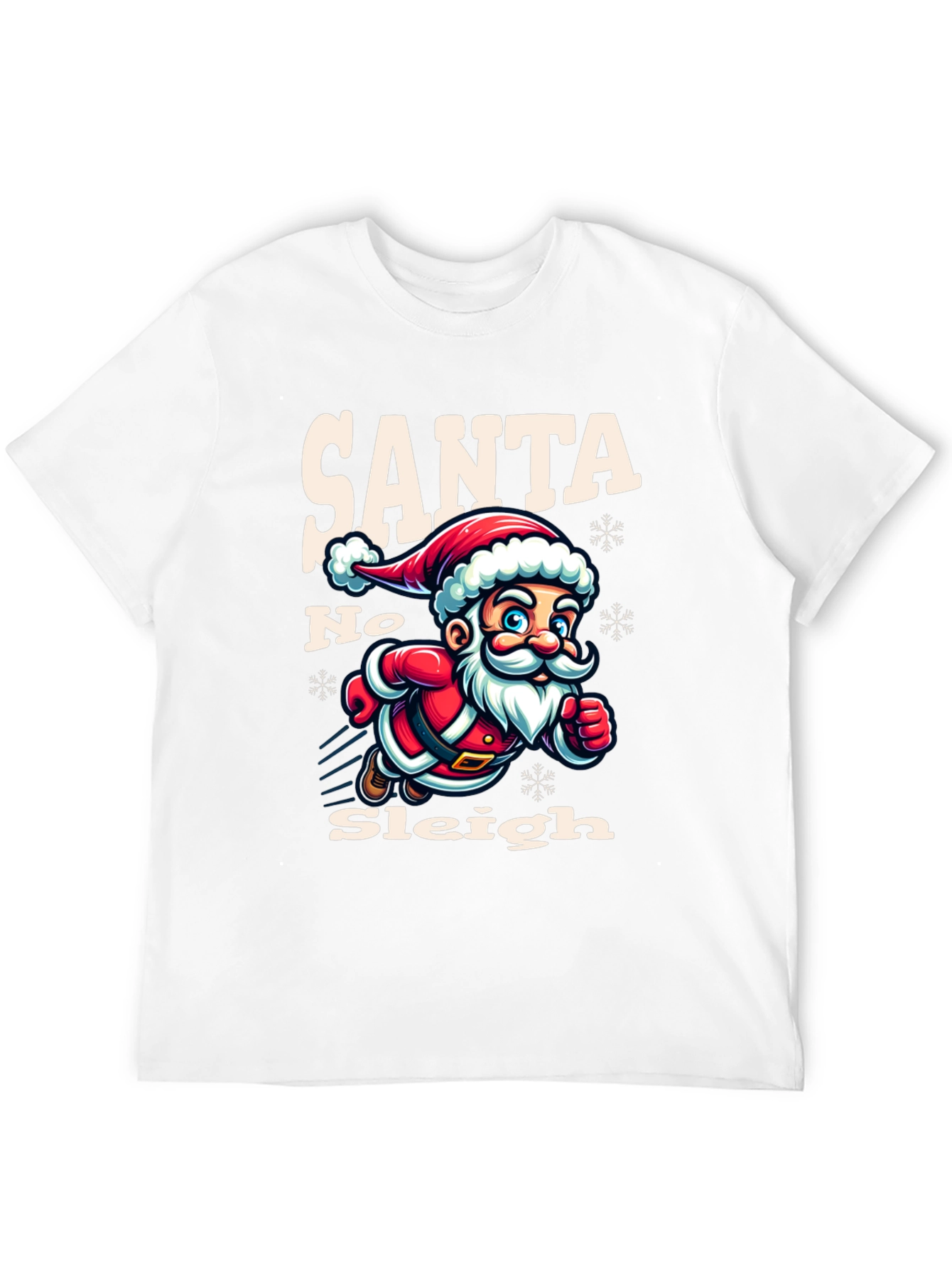 Santa No Sleigh Graphic T-Shirt