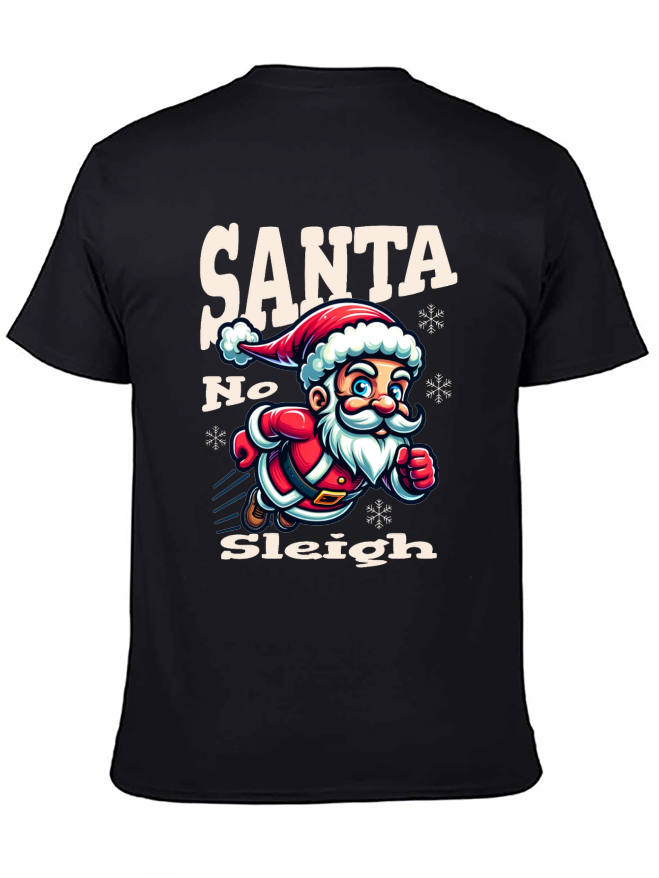 Santa No Sleigh Graphic T-Shirt