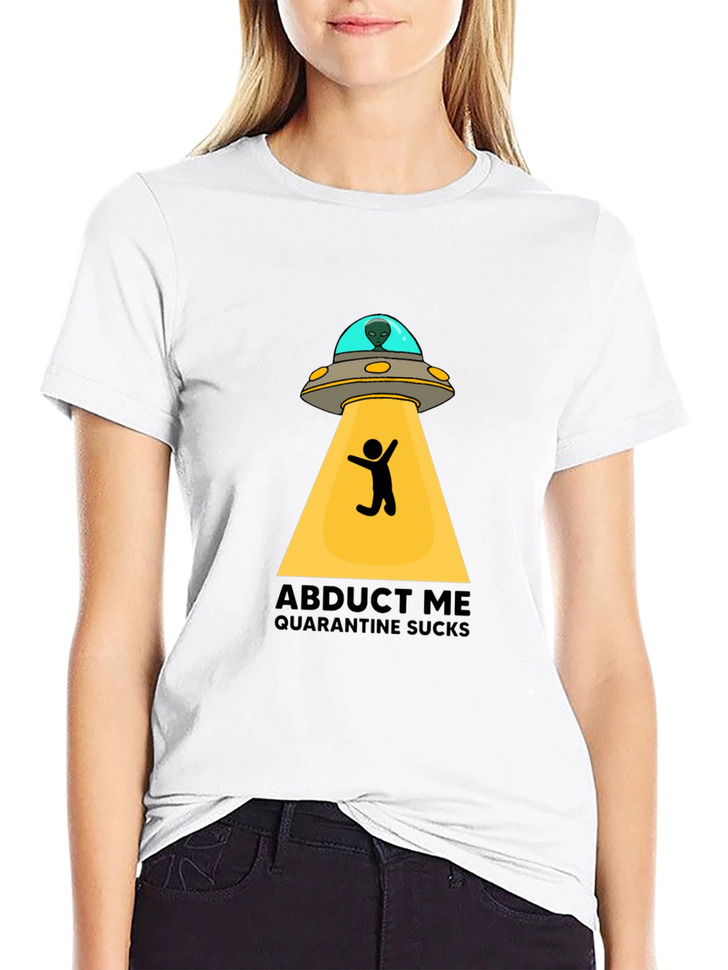 Abduct Me Quarantine Sucks T-Shirt