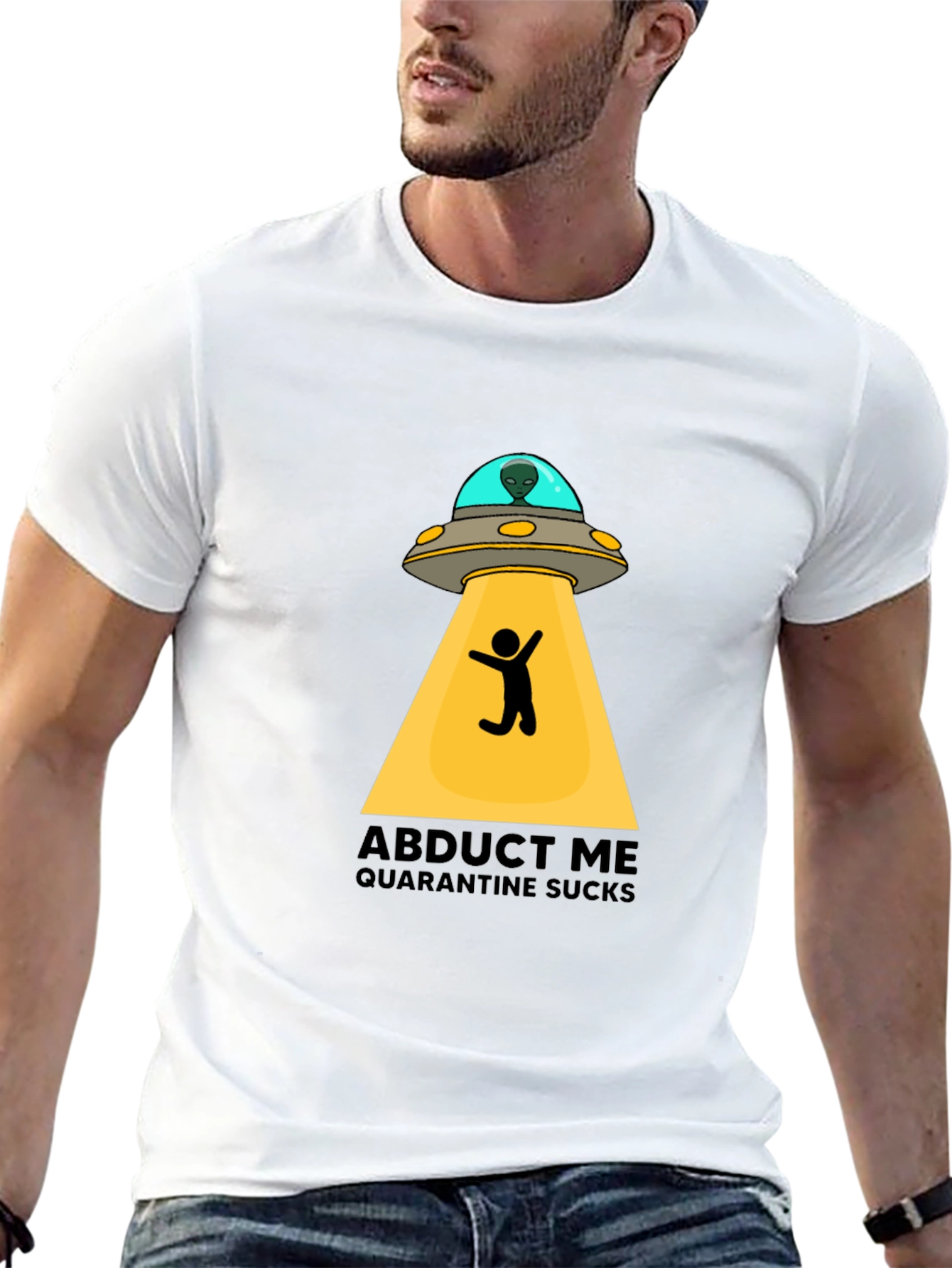 Abduct Me Quarantine Sucks T-Shirt