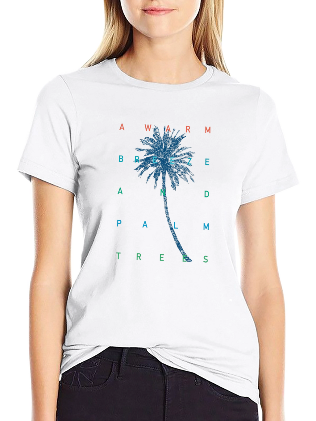 Warm Breeze Palm Trees T-Shirt