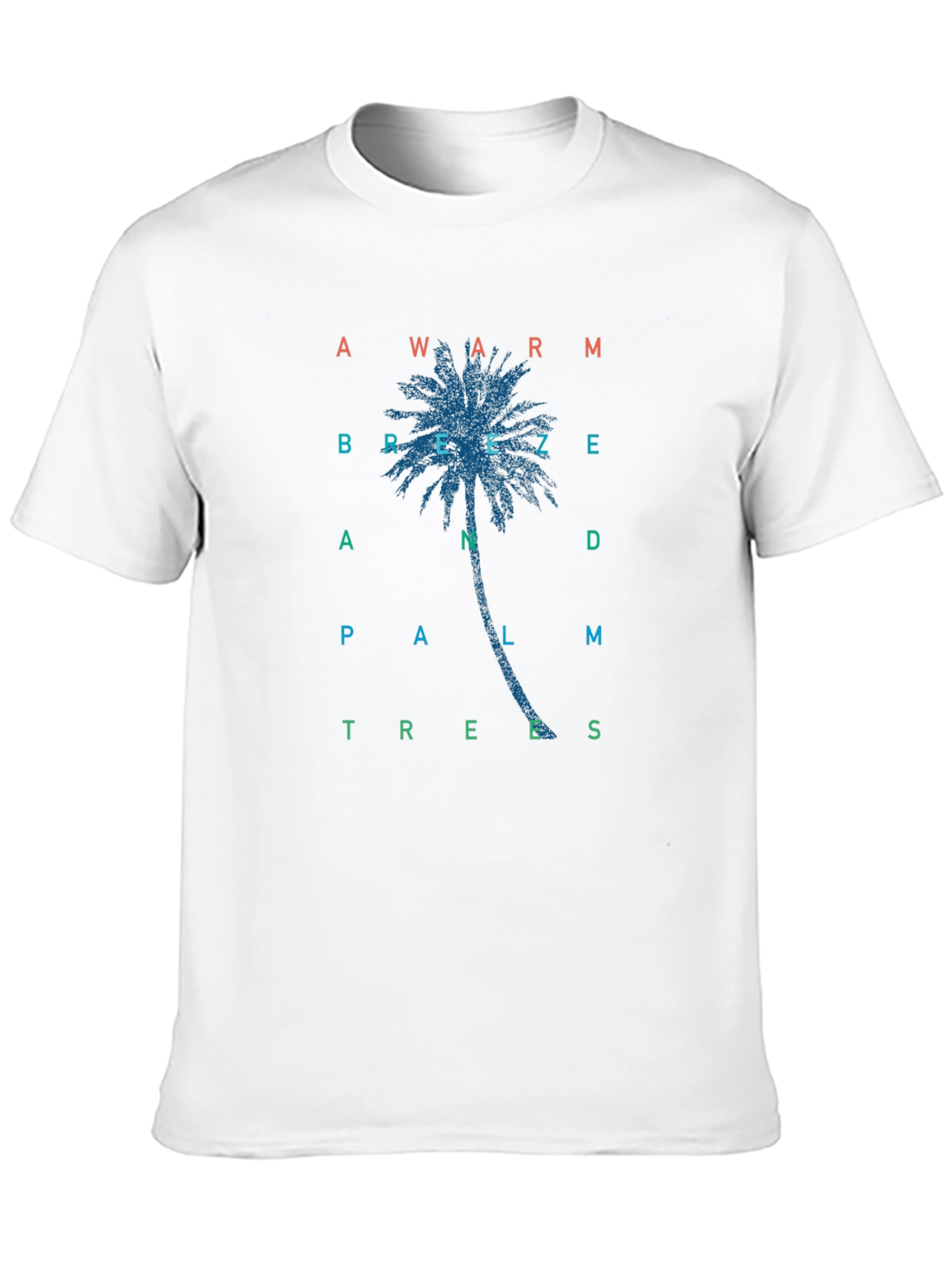 Warm Breeze Palm Trees T-Shirt