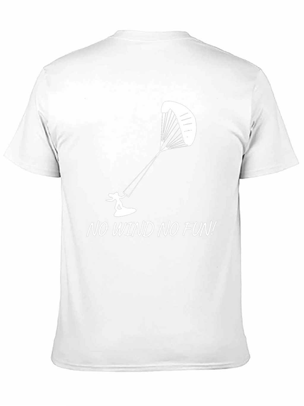 Kitesurfing T-Shirt - No Wind No Fun