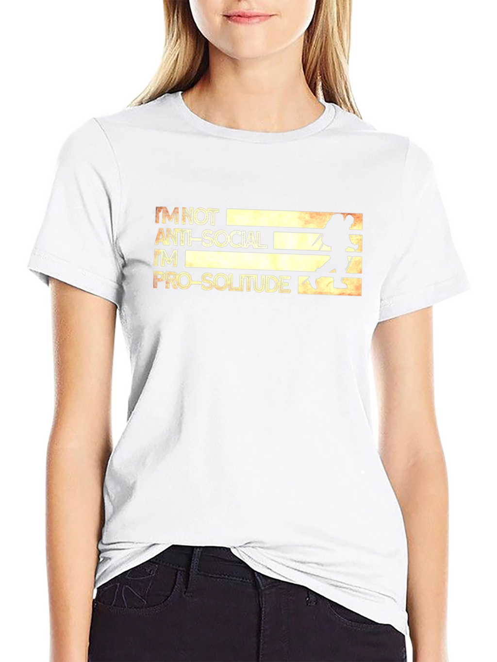 Anti-Social Pro-Solitude Graphic Tee