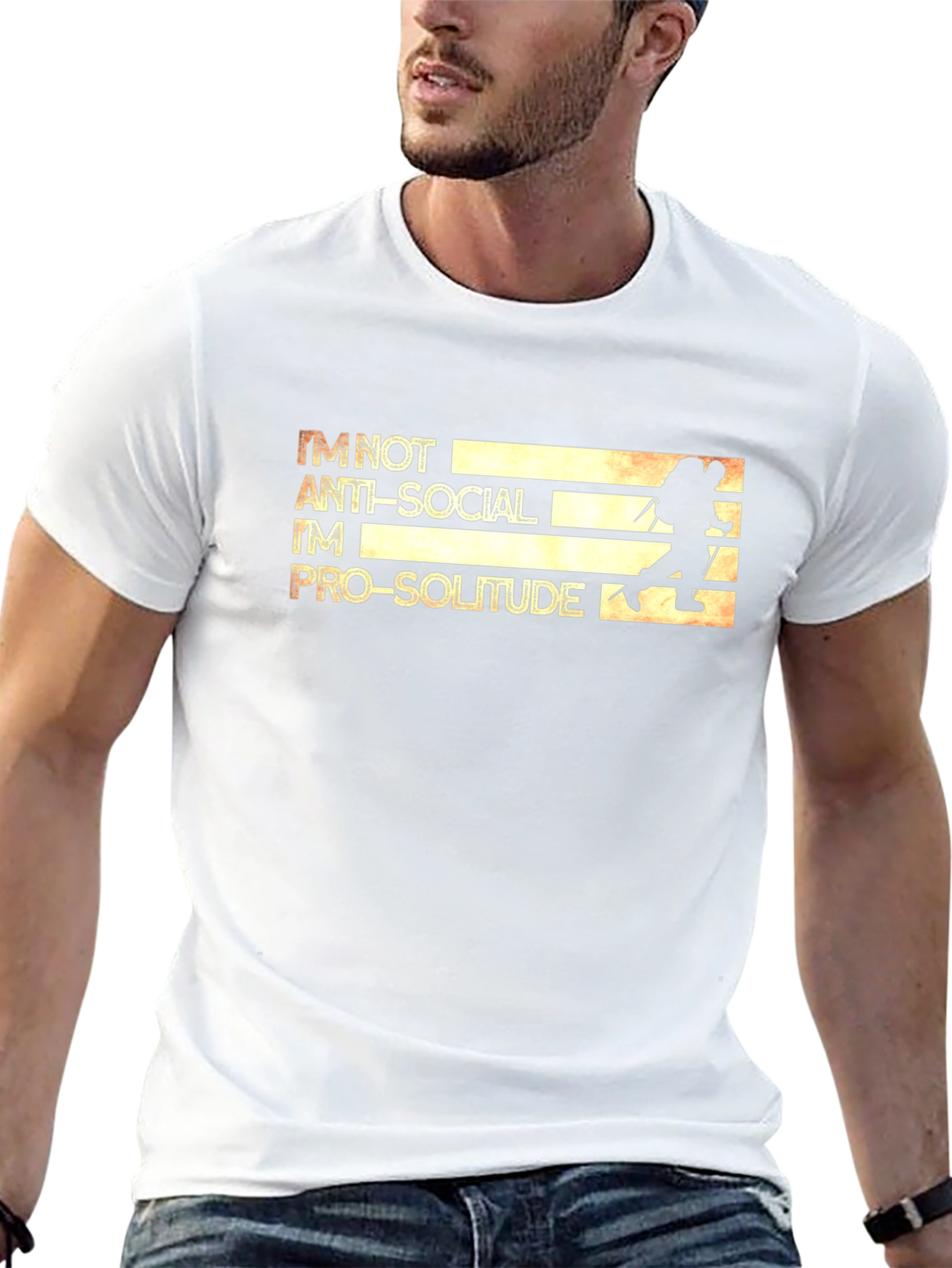 Anti-Social Pro-Solitude Graphic Tee