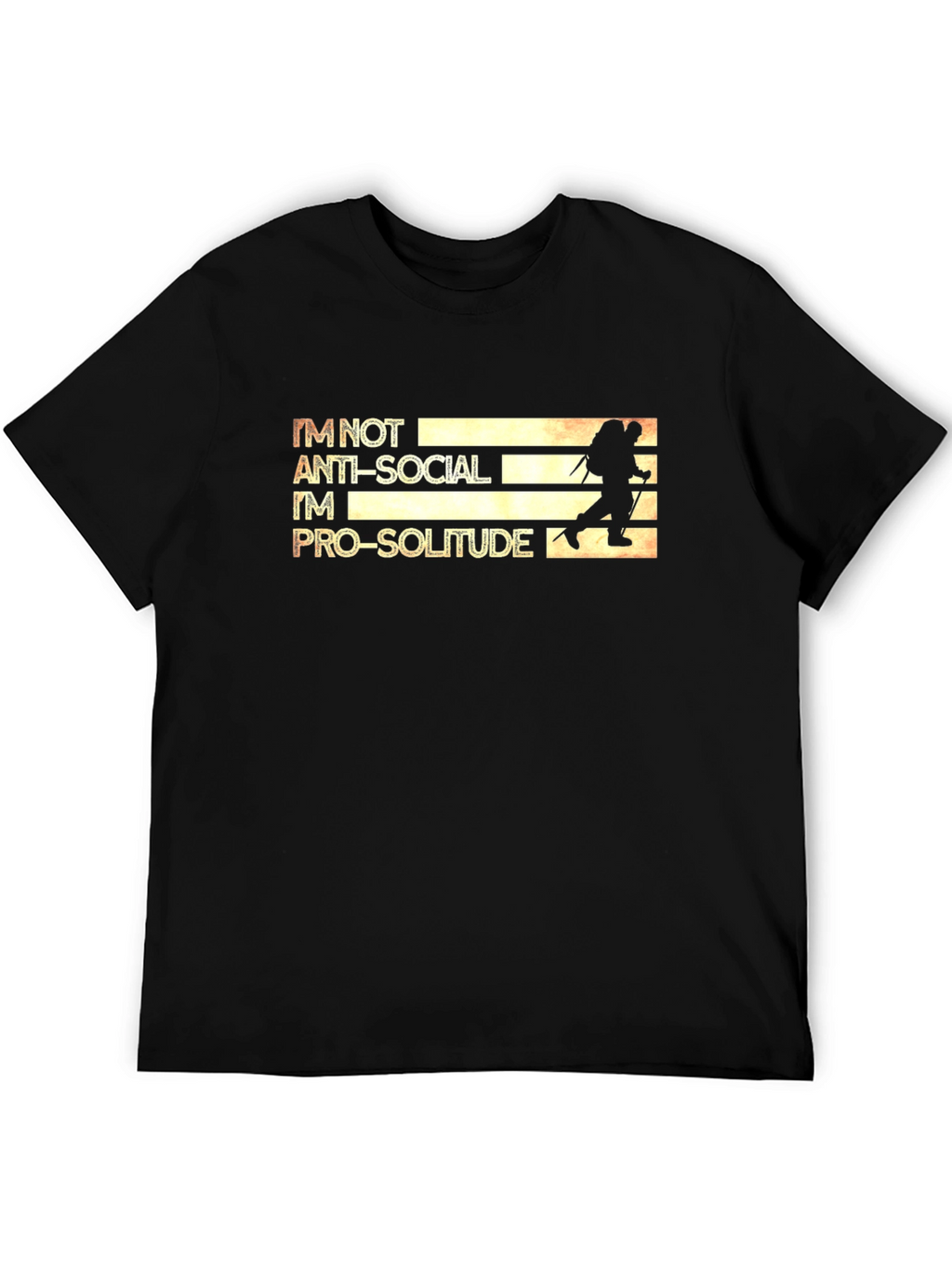 Anti-Social Pro-Solitude Graphic Tee