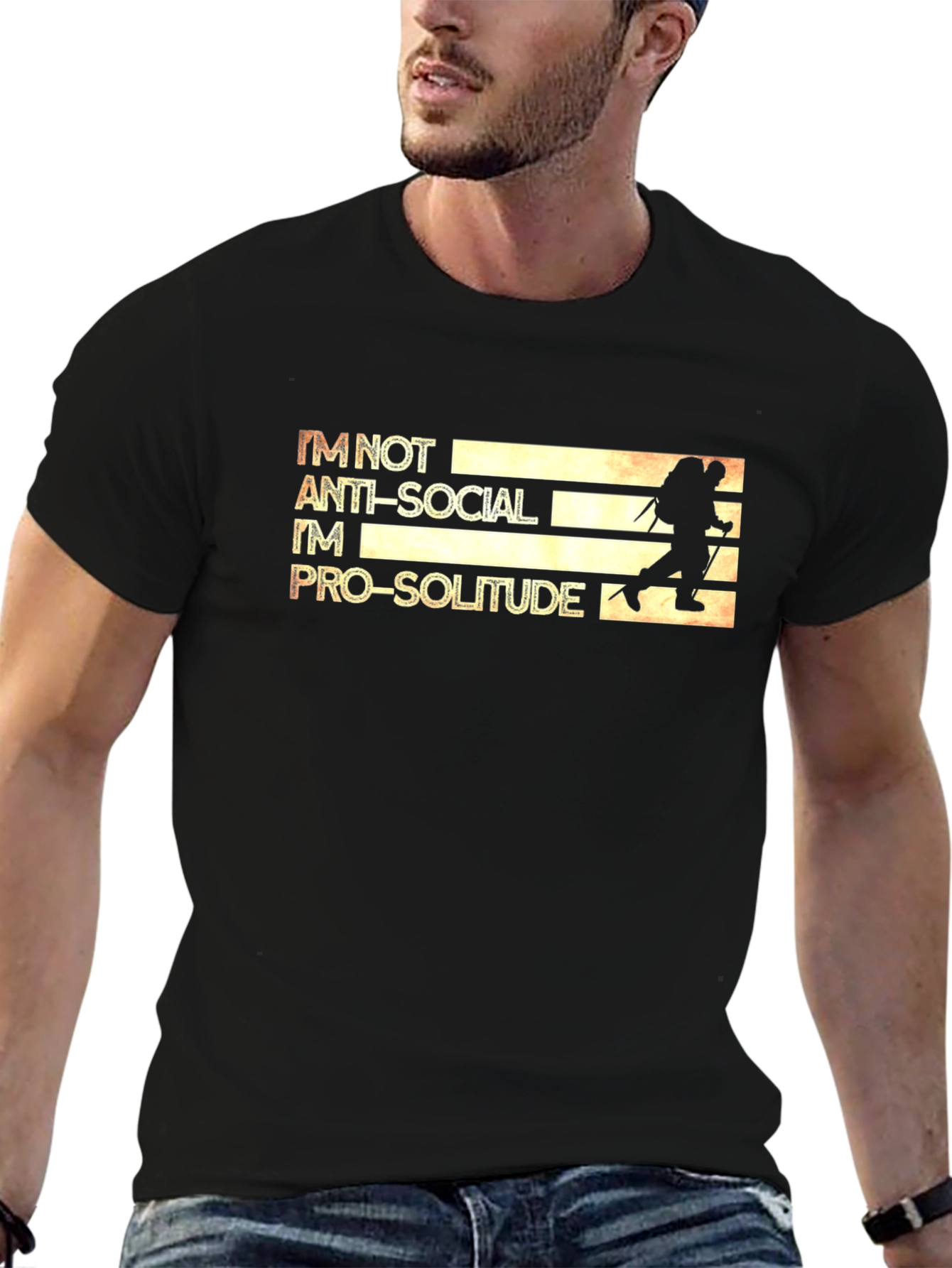 Anti-Social Pro-Solitude Graphic Tee