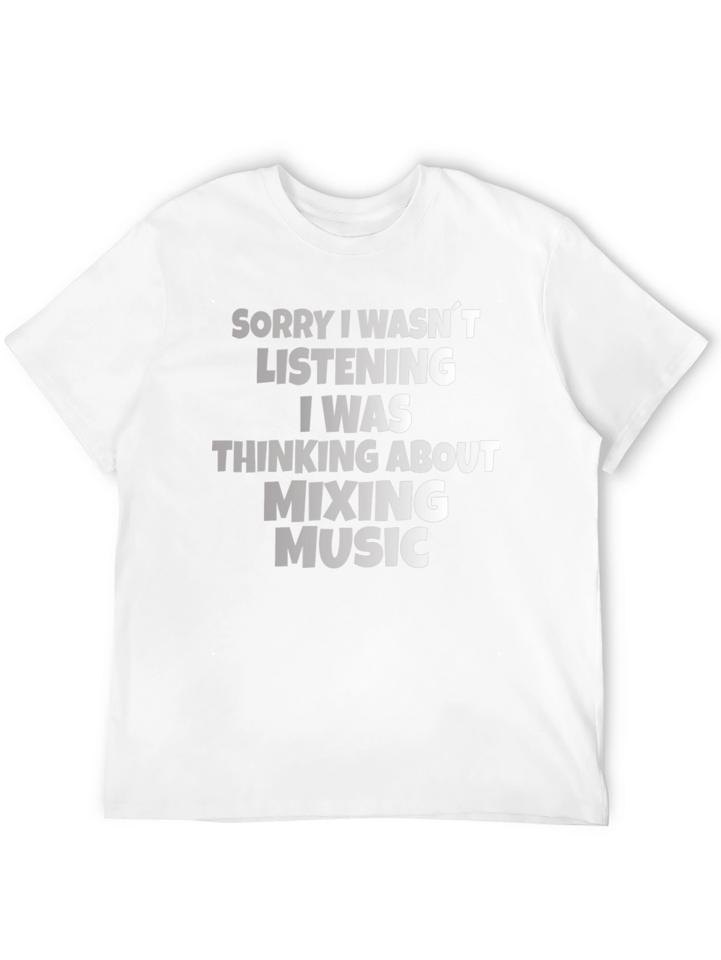 Mixing Music T-Shirt - Funny DJ Producer Tee