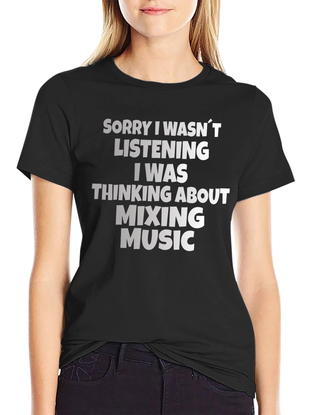 Mixing Music T-Shirt - Funny DJ Producer Tee