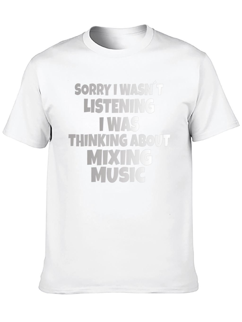 Mixing Music T-Shirt - Funny DJ Producer Tee