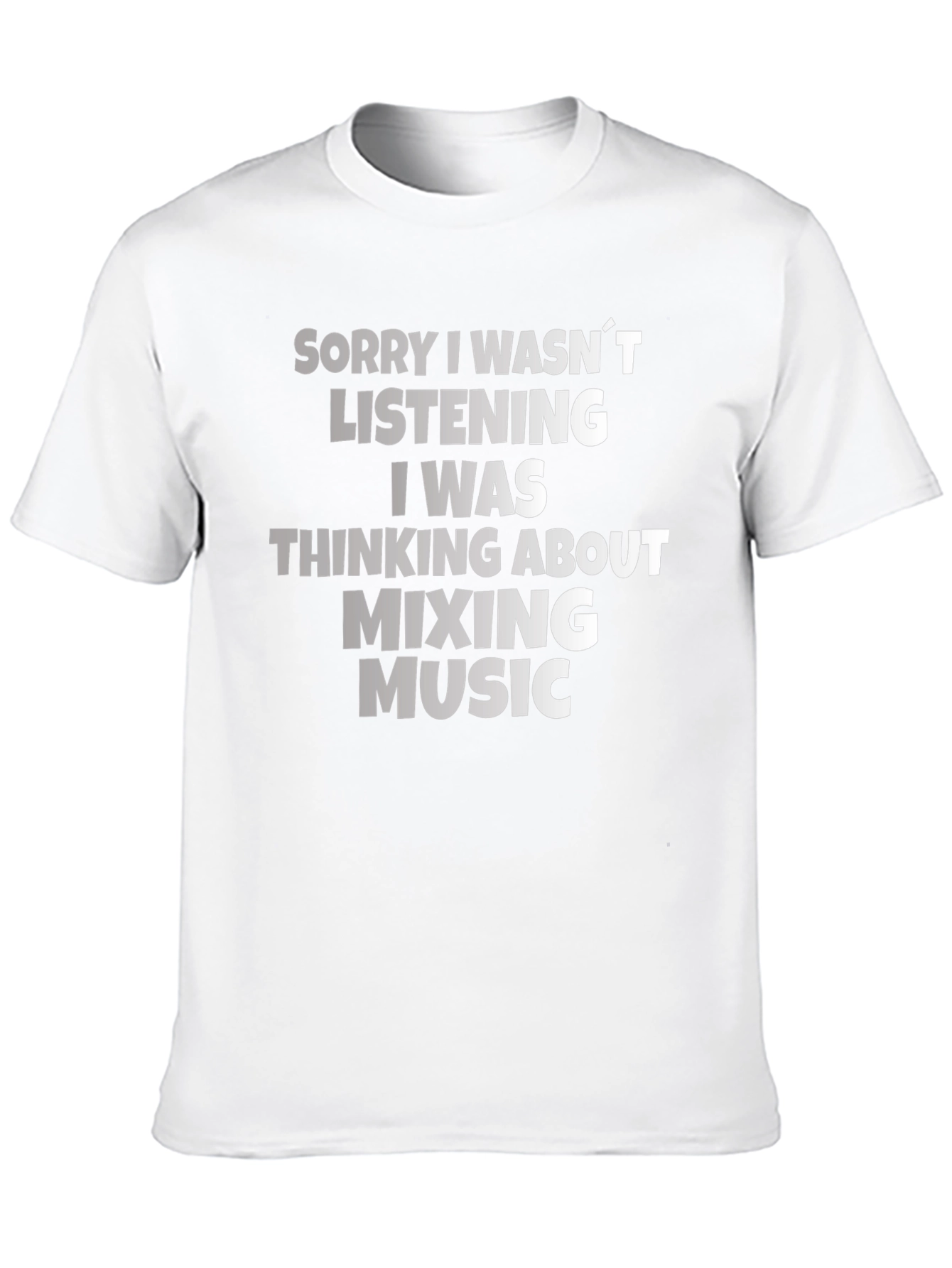 Mixing Music T-Shirt - Funny DJ Producer Tee