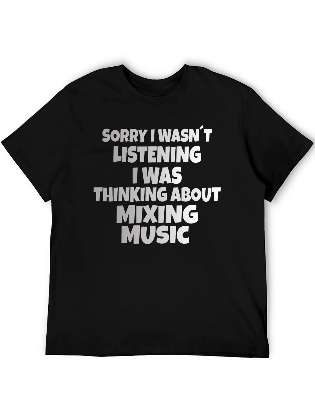 Mixing Music T-Shirt - Funny DJ Producer Tee