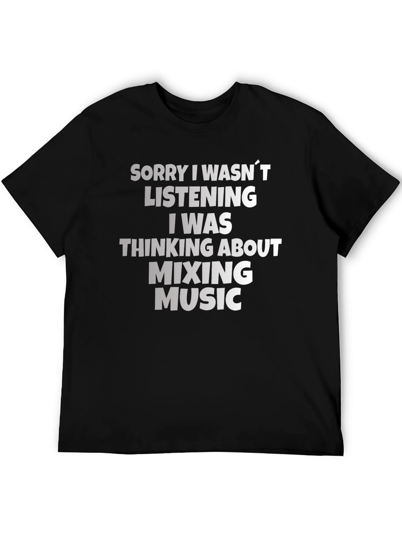 Mixing Music T-Shirt - Funny DJ Producer Tee