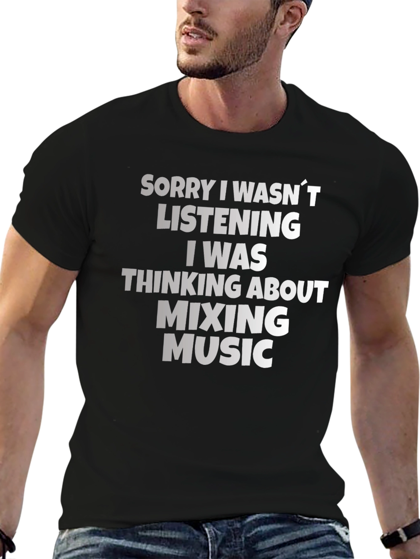 Mixing Music T-Shirt - Funny DJ Producer Tee
