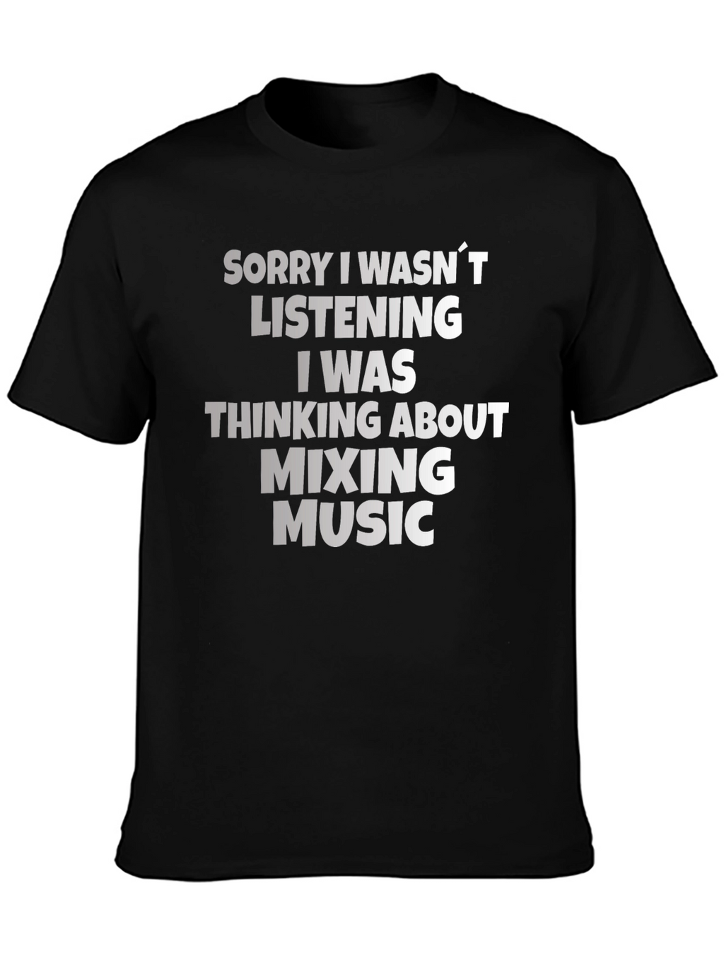 Mixing Music T-Shirt - Funny DJ Producer Tee