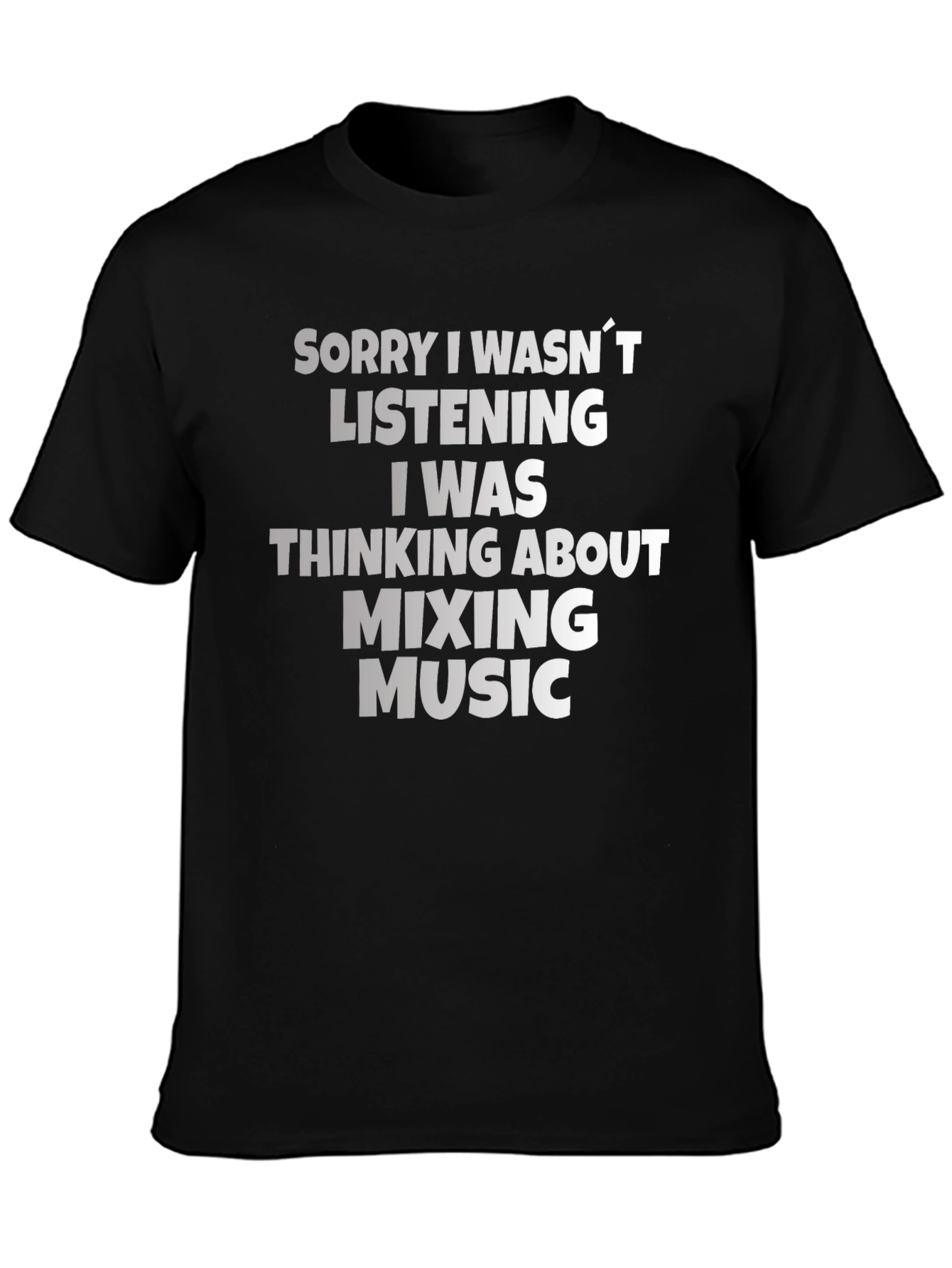 Mixing Music T-Shirt - Funny DJ Producer Tee