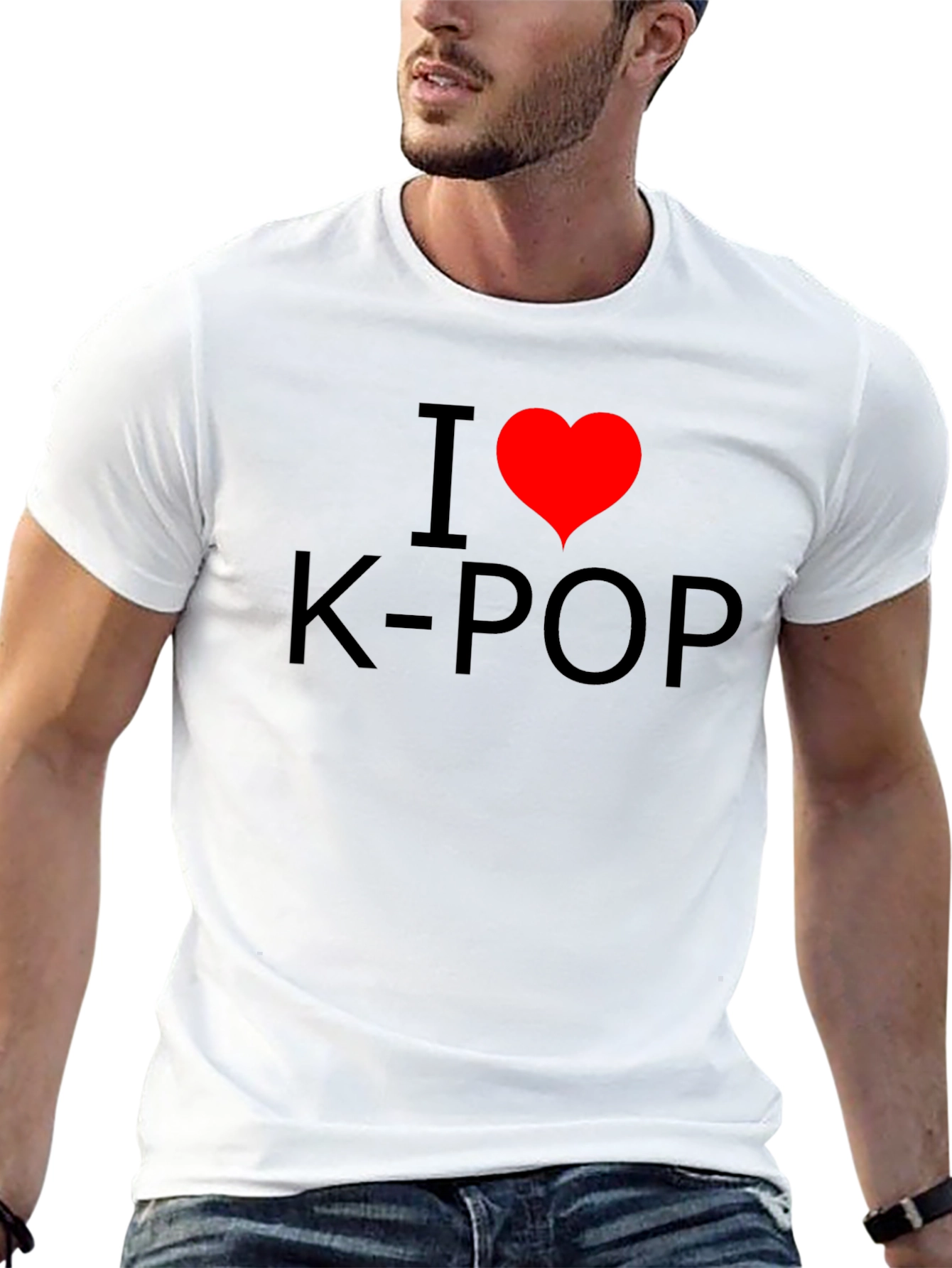 I Heart K-POP Black T-Shirt