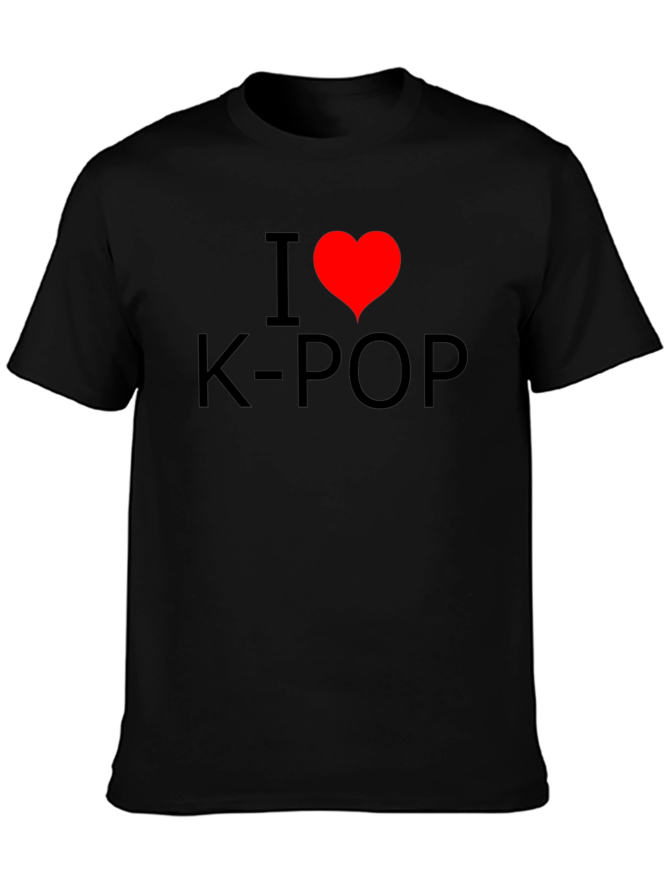 I Heart K-POP Black T-Shirt