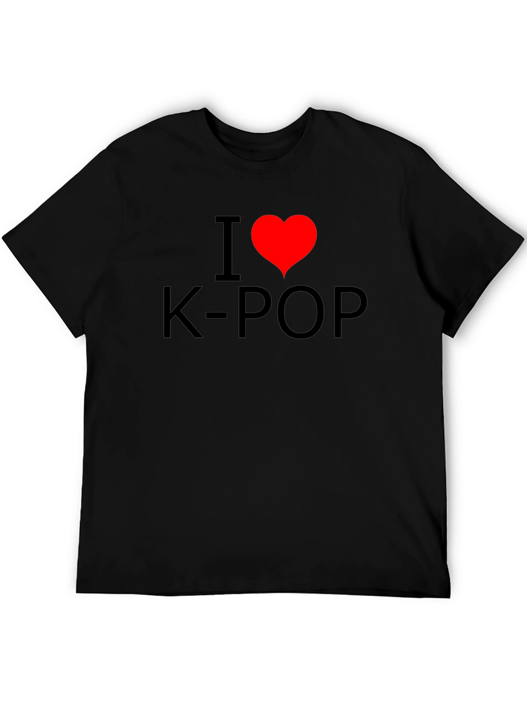 I Heart K-POP Black T-Shirt