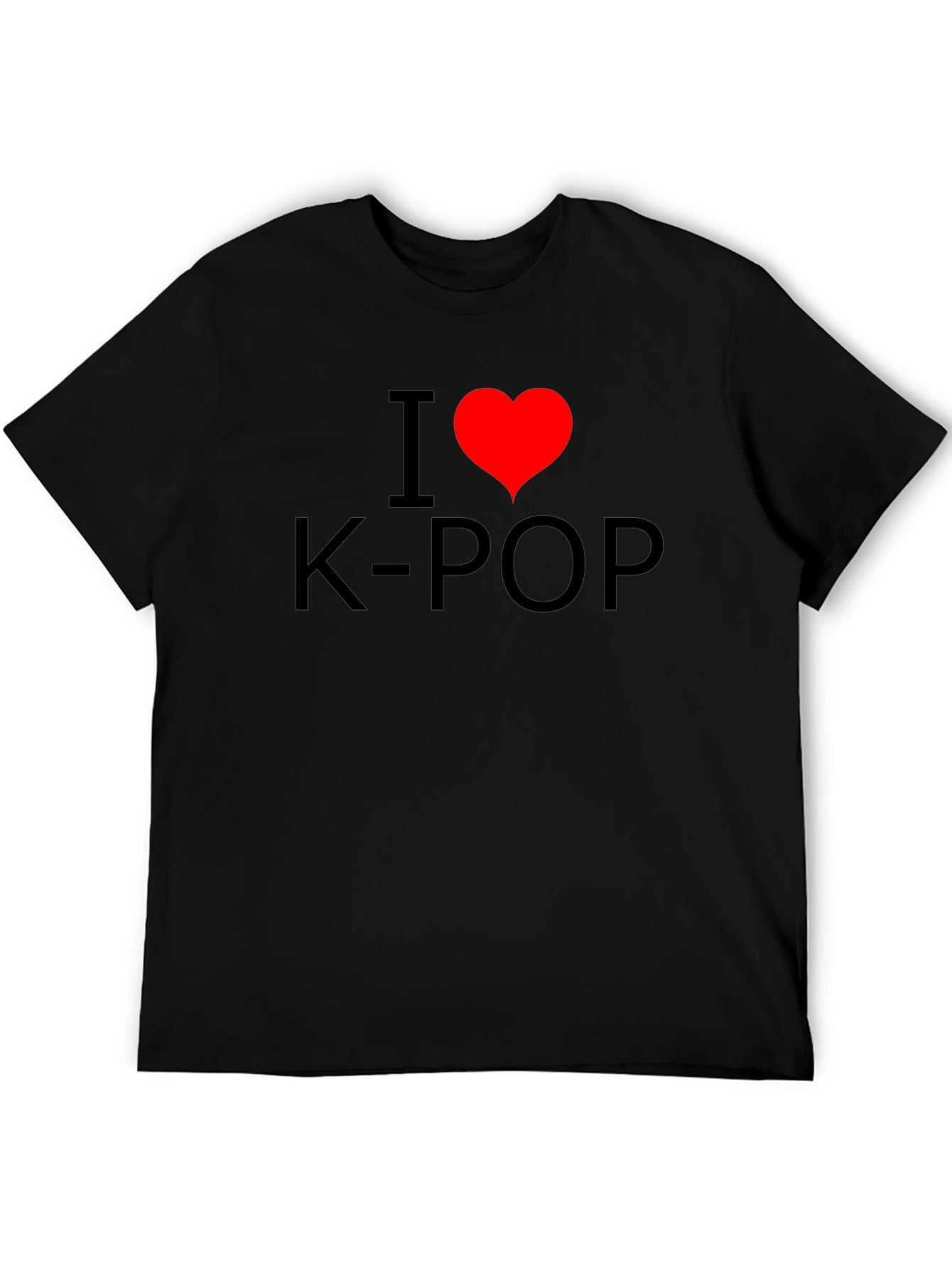 I Heart K-POP Black T-Shirt