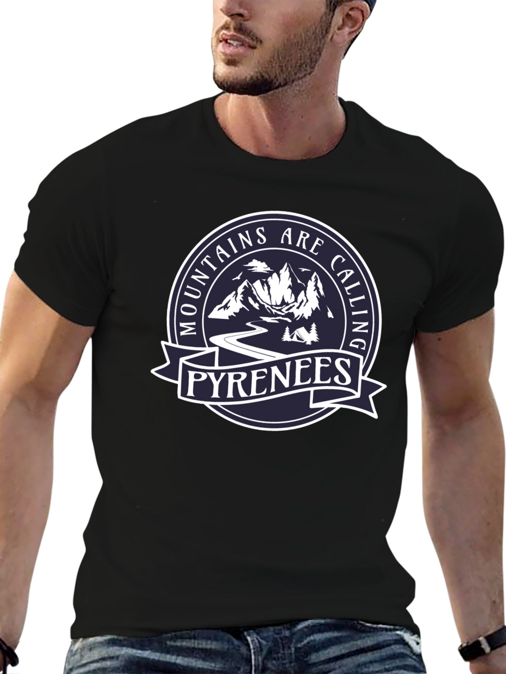 Mountains Are Calling T-Shirt - Pyrenees Adventure Tee