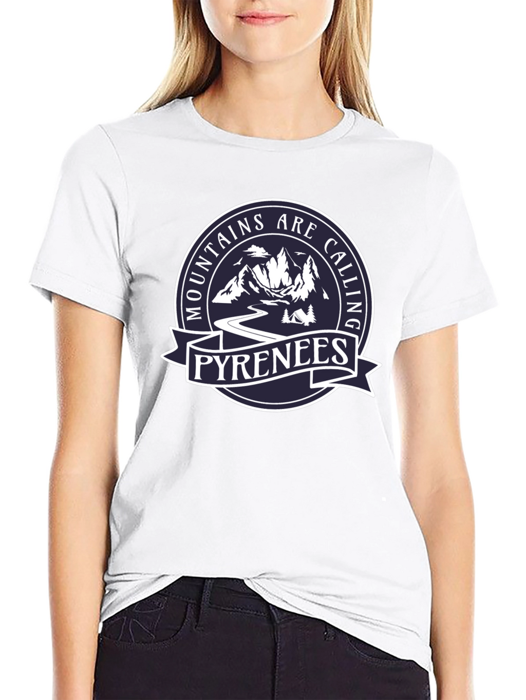 Mountains Are Calling T-Shirt - Pyrenees Adventure Tee