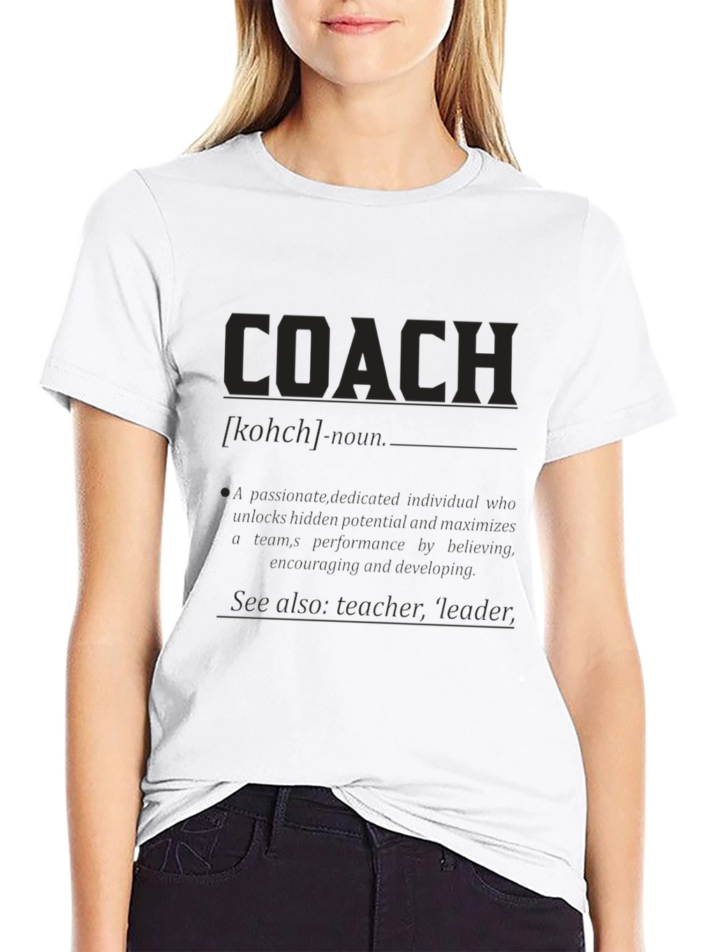 Coach Definition T-Shirt - Gift for Coaches